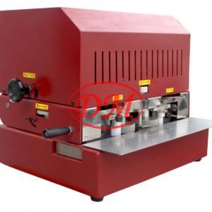 Automatic leather edge painting coloring inking machine for belt Automatic leather edge painting coloring inking machine for belt