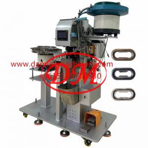 U shape Oval shape Automatic punching and eyeletting machine 