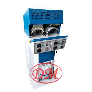 Upper toe area steaming softening machine  