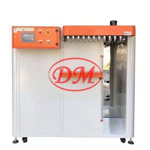 Vertical drying oven for painted leather goods Vertical drying oven for painted leather goods